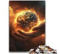 Puzzle "La Terra nel palmo della tua mano" da 2000 pezzi per adulti, gioco stimolante e gioco per famiglie, ideale come regalo per tutta la famiglia (70X100cm)