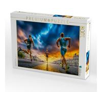 Puzzle · La terza disciplina - Corsa | 1000 pezzi. Dimensioni da aperto: 64 x 48 cm. Puzzle CALVENDO