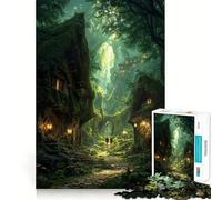 Puzzle "La Valle dei Sussurri" per adulti, 1000 pezzi, gioco stimolante per la mente, calma e creatività, pezzo da collezione 38x26cm