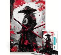 Puzzle "La vendetta dei samurai" per adulti, 1000 pezzi, stimolante per la mente, rilassante, con bordi precisi, pezzo da collezione (50x75cm)