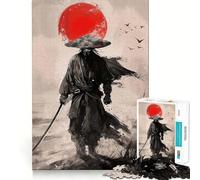 Puzzle "La vendetta dello Shogun" per ragazzi, 1000 pezzi, immagine di recupero, divertente e rilassante, decorazione murale con ritagli nitidi (50x75cm)