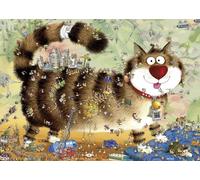 Puzzle la vita dei gatti 1000 pezzi