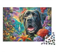 Puzzle Labrador 1000 Pezzi | Difficile E SfidFormicae | Giochi Di Puzzle E Decorativo Per Casa 70x50cm/1000pcs