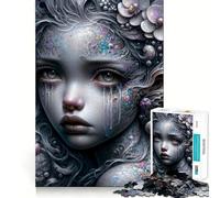 Puzzle "Lacrime della Sirena" per adolescenti, 1000 pezzi, puro gioco di logica, tranquillo, pulito, decorazione da parete 38x26cm