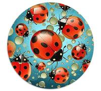 Puzzle Ladybird 1000 Pezzi in cartone Per Adulti Antistress Rompicapo Ladybug Bubbles Idea Regalo 1000pcs (67.5x67.5cm)