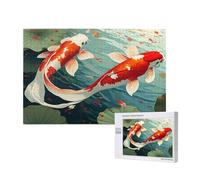 Puzzle Lago Puzzle 3000 Pezzi Koi - Adatto ad Adulti e Principianti - Giochi Divertenti/Sfidanti/Impossible - DIY Hobby Creativi per Adulti Attività Artigianali - Regali per Uomini/Donne 2T-17