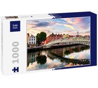 Puzzle Lais Ponte di Ha Penny a Dublino al Tramonto, Irlanda 1000 Pezzi