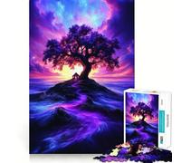 Puzzle "L'Albero della Vita" da 1000 pezzi per adulti, gioco intelligente per interni, taglio preciso, regalo perfetto 38x26cm