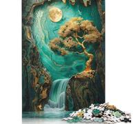 Puzzle "L'albero d'oro nella grotta", colorati e fantastici, per bambini dai 12 anni in su, 520 pezzi (52x38 cm)