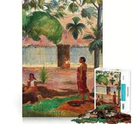 Puzzle L'albero grande di Gauguin, 1000 pezzi, ideale per adolescenti migliora la memoria, rilassante e divertente, con bordi netti, 38x52cm