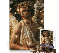 Puzzle "L'Angelo dell'Amore" per adolescenti, 1000 pezzi, stimola la memoria, ideale per il tempo libero, con bordi puliti, un regalo delizioso 38x52cm