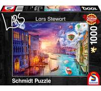 Schmidt - Puzzle Lars Stewart - Venezia - Notte e Giorno - 1000 Pezzi