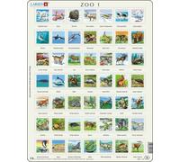 Puzzle LARSEN animali dell'emisfero settentrionale - 49 pezzi