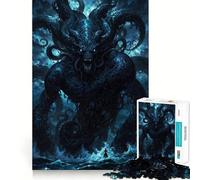 Puzzle "L'Ascesa del Leviatano" da 1000 pezzi per ragazzi, gioco di logica, divertente e silenzioso, taglio preciso, regalo perfetto (50x75cm)