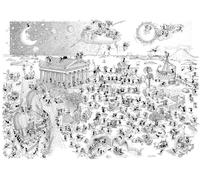 PUZZLE le formiche di fabio vettori EROI E MITI made in italy 1080 PEZZI