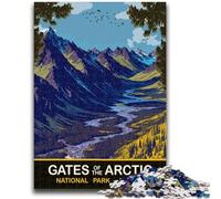 Puzzle "Le porte dell'Artico" per adulti e adolescenti, per età 14+, giochi divertenti, attività divertenti a casa, regali di compleanno, regali di viaggio, 1000 pezzi (50x75cm)