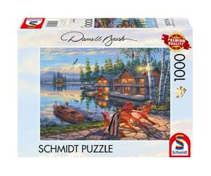 Puzzle Le rive del Lago Loon - New York - 1000 pz - Schmidt 58530