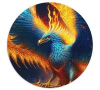 Puzzle leggendari per adulti "Fenici Blu", puzzle da 1000 pezzi per adulti, perfetto per la casa o l'ufficio, regalo di Natale ideale 67,5x67,5 cm