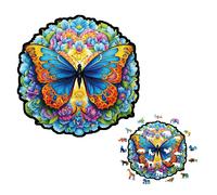 Puzzle Legno Farfalla Multicolore - Giocattolo per Bambini 8+ anni