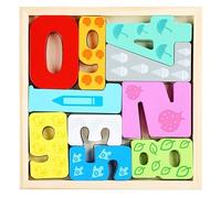 Puzzle Legno per Scuola ’Infanzia, Numeri | Pezzi tridimensionali, Puzzle educativo manuale, Momenti di gioco creativo, Per terapisti occupazionali