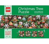 Puzzle LEGO albero di Natale 4×100 pezzi