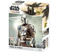 Puzzle lenticular The Mandalorian Mando y Grogu 200 piezas
