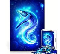 Puzzle Leviatano Celeste da 1000 pezzi per adolescenti,stimola la memoria,rilassante,con bordi precisi,un'ottima idea regalo (38x26cm)
