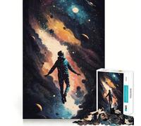 Puzzle "Levitazione Stellare" da 1000 pezzi per adolescenti, ideale per rafforzare la memoria, per un'esperienza rilassante e di qualità Regalo perfetto per gli amanti di Babbo Natale 38x52cm