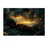 Puzzle Libro Magico, Puzzle 4000 pezzi Sogno in Legno Impegnativi per Adulti, Misura: 142x88cm, Gioco Educativo Fai Da Te con Scatola Regalo Adulti, Rompecapo per Decorazioni casa, Regalo Donna R-29