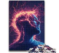 Puzzle Lightning Brain per adulti da 1000 pezzi, aiuta il cervello a esercitare i giocattoli avvincenti per coltivare la pazienza e l'interazione genitore-figlio (38x26cm)