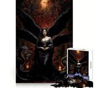 Puzzle Lilith, Regina dei Serpenti e del Fuoco, 1000 pezzi per adolescenti, stimolante per la mente, divertimento per tutta la famiglia, bordi precisi, regalo memorabile (38x52cm)