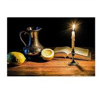 Puzzle Limone, Puzzle 1000 Pezzi Natura Morta in Legno Impegnativi per Adulti, Misura: 75x50 cm, Gioco Educativo Fai Da Te con Scatola Regalo per Adulti, Puzzles per Decorazioni Casa & Regalos, -4018