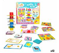Puzzle Lisciani Giochi Carotina Baby 16 x 1 x 16,5 cm Fattoria 4 in 1 [12 Uni