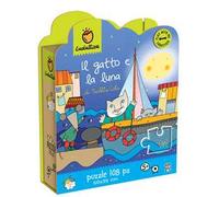 Puzzle Lisciani Il gatto e la luna 108 pezzi