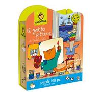 Puzzle Lisciani Il gatto pittore 108 pezzi