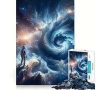 Puzzle "Lo spazio è un labirinto" per adulti, 1000 pezzi, gioco di abilità mentale, divertimento, qualità, bordo artistico, collezione (38x26cm)