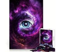 Puzzle "L'Occhio di Dio" per ragazzi, 1000 pezzi, gioco di logica e divertimento, bordi lisci, regalo di compleanno 38x26cm
