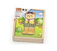 Puzzle logico di legno VIGA - Vesti Miss Orsetta
