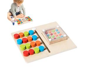 Puzzle logico per adolescenti - labirinto di perle portatile, giocattolo da viaggio per studenti | Attività di coordinamento coinvolgente e spirituale, Unità di formazione creativa per la risoluzione