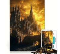 Puzzle "L'ombra della cattedrale" da 1000 pezzi per ragazzi, giocattolo intelligente per la casa, taglio preciso, regalo premuroso 50x75cm