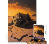 Puzzle "L'ombra dell'ultimo sole" per ragazzi, 1000 pezzi, gioco di logica fine, passatempo rilassante, bordo netto, pezzo da collezione 50x75cm