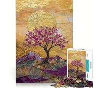 Puzzle "L'ora d'oro" per ragazzi, 1000 pezzi, gioco di logica e divertimento, bordi lisci, regalo di compleanno 38x52cm