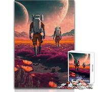 Puzzle Love Beyond The Stars da 1000 pezzi per adolescenti, gioco educativo per la concentrazione mentale, idea regalo speciale commovente, dimensioni 38x26cm