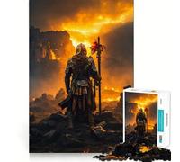 Puzzle "L'Ultima Sentinella" per ragazzi, 1000 pezzi, puro gioco di logica, tranquillo, pulito, decorazione da parete 38x52cm