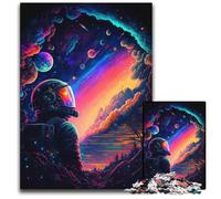 Puzzle "L'ultimo astronauta" da 1000 pezzi, puzzle impossibile per adulti, regalo perfetto per compleanni e festività, 26X38CM/10,23x14,96 pollici.