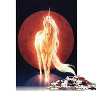Puzzle "L'ultimo unicorno" da 1000 pezzi per adolescenti, regalo di Natale, puzzle in legno per adulti e adolescenti dai 12 anni in su, 1000 pezzi (75x50 cm)