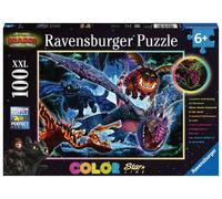 puzzle luminoso Come addestrare il drago 3 XXL 100 pezzi - Ravensburger