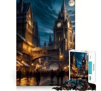 Puzzle "Luna Antica" da 1000 pezzi per adulti,gioco di problem solving,taglio di qualità professionale,rilassante attività di gruppo al chiuso (38x26cm)