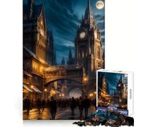 Puzzle "Luna Antica" da 1000 pezzi per adulti, ideale per allenare la concentrazione, per un divertimento senza stress e un'esperienza di gioco creativa (38x52cm)