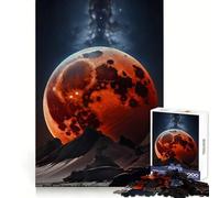 Puzzle "Luna di Sangue, Eclissi Risvegliata" per Adolescenti, 1000 Pezzi, Gioco di Intelletto e Abilità, Attività Ricreativa e Pulita, Regalo Invernale (38x26cm)